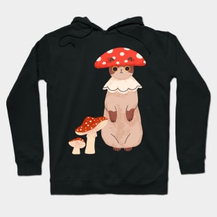 Mushroom Cat Hoodie